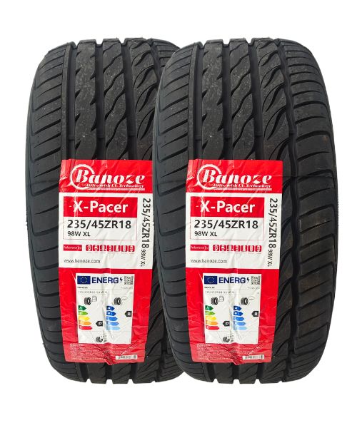 23545ZR18 Click and Go tyres two New tyres banoze tyre