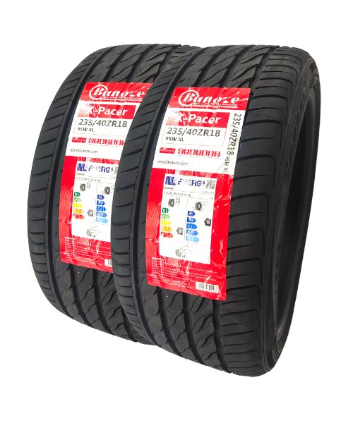 2354018 two New tyre tyres Banoze tires